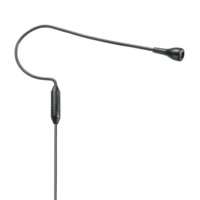 OMNIDIRECTIONAL CONDENSER HEADWORN MICROPHONE,  55&quot; (1.4 M) PERMANENTLY ATTACHED CABLE TERMINATED